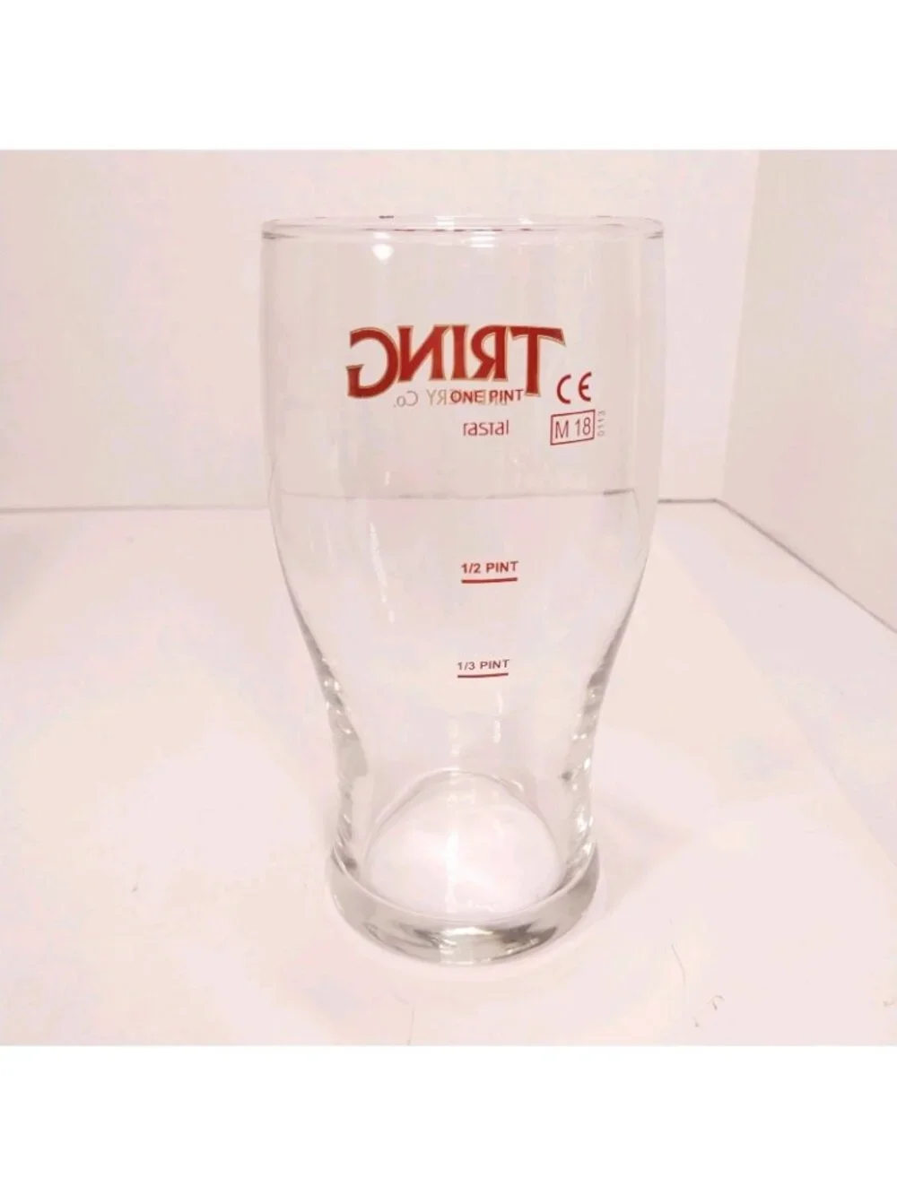Tring Brewery Co. Beer Pint Glass Hertfordshire United Kingdom